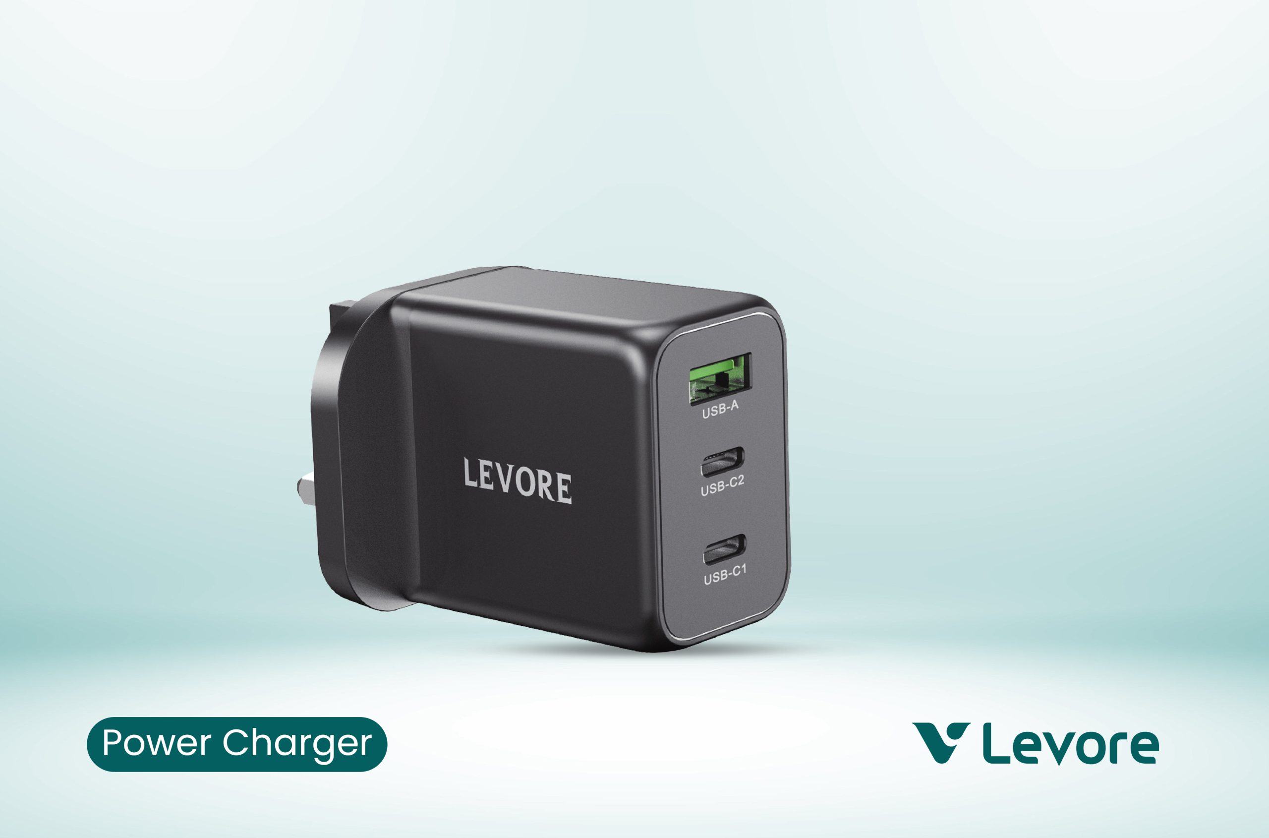 LEVORE GaN Fast Charger and Portable Power Bank