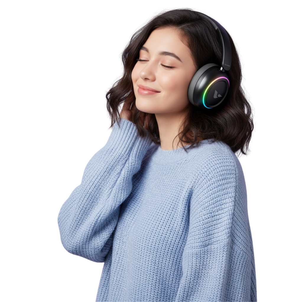LEVORE Over-Ear Bluetooth 5.3 Wireless Headphones – Premium Personal Audio Gear